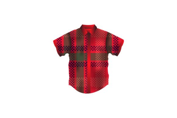Download Short Sleeve Flannel Shirt Vector Design - Flannel Collection
