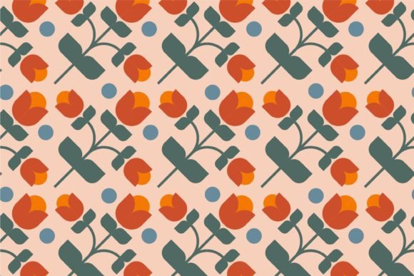 Download Seamless Flower Damask Surface Pattern - Surface pattern Collection