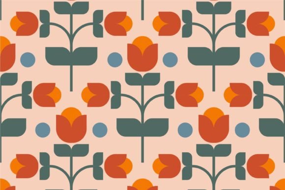 Download Seamless Flower Damask Surface Pattern - Premium Resources