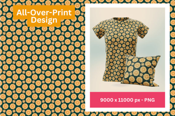 Download Surface Pattern Black &amp; Gold Circle - Surface pattern Collection