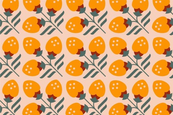 Download Seamless Flower Damask Surface Pattern - Surface pattern Collection